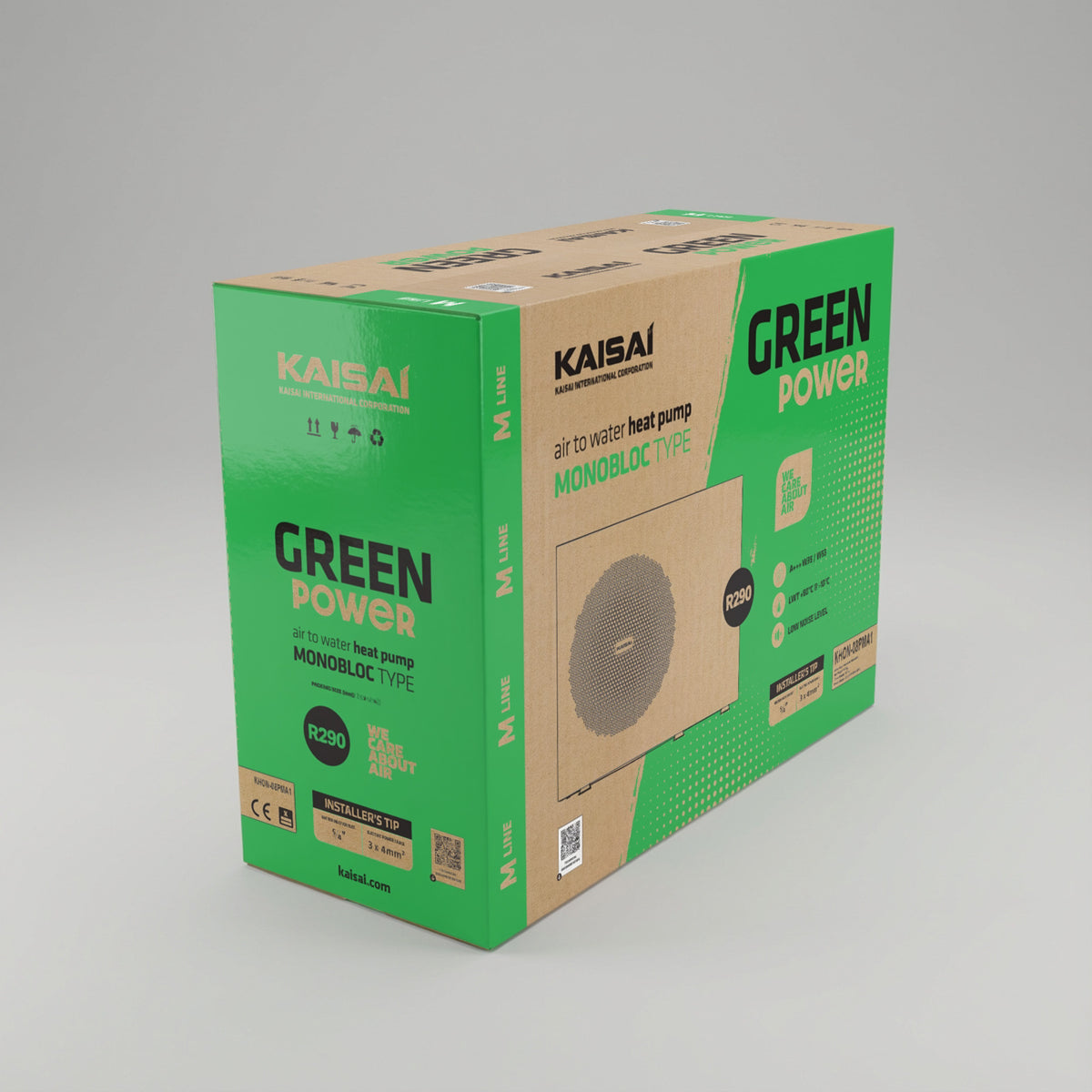 KAISAI Heat Pumps Monoblock R290 (KHON)