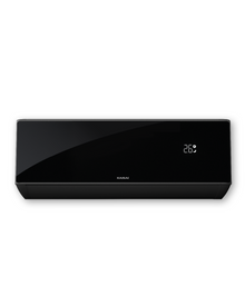 KAISAI PRO HEAT+ wall mounted air conditioner 'Black' (KRB)