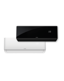 KAISAI PRO HEAT+ wall mounted air conditioner 'Black' (KRB)